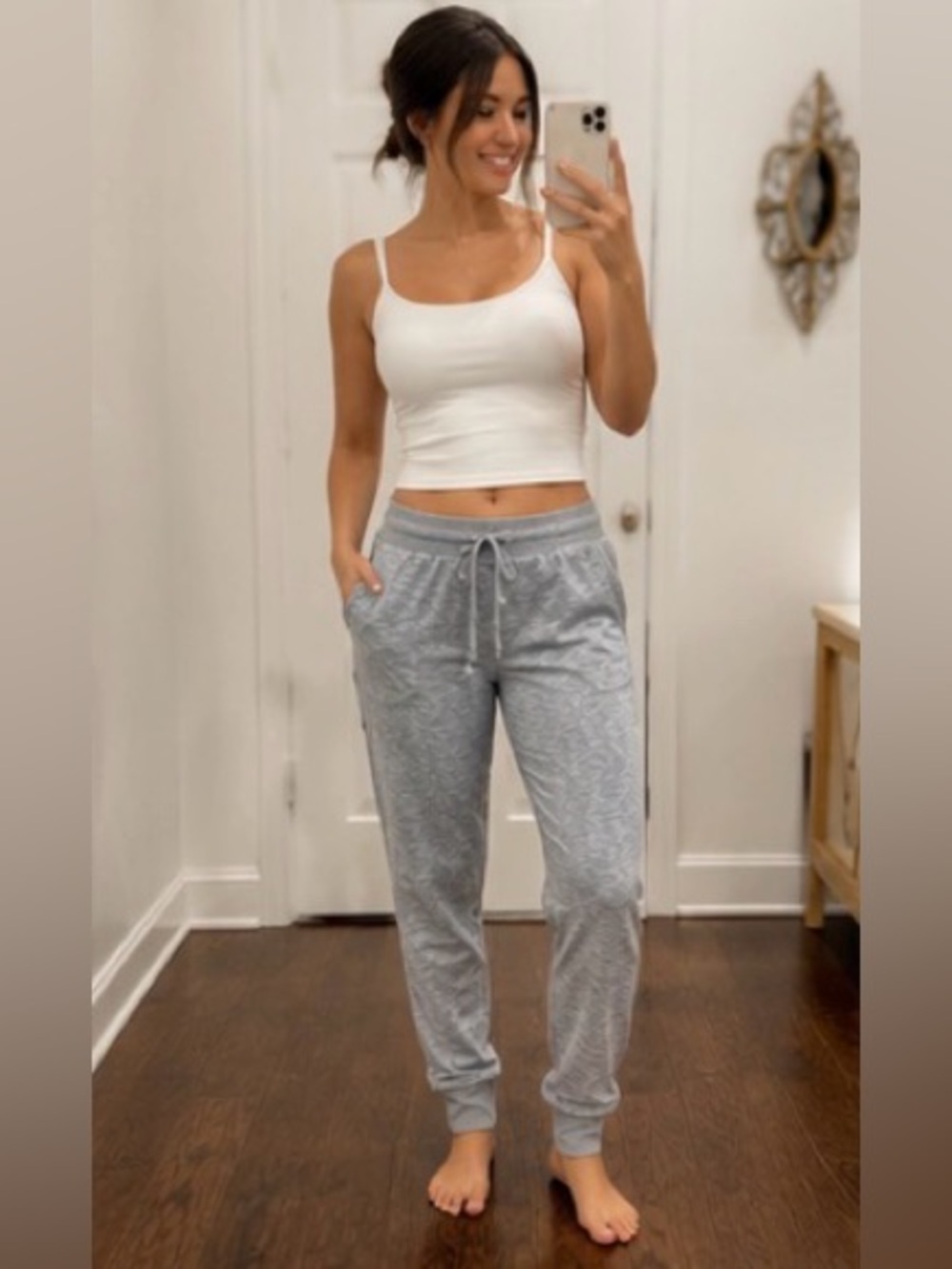 Jaclyn Intimates Gray Jogger Lounge Pants – Women’s XL